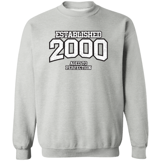 Established 2000 Aged To Perfection - Sweatshirt