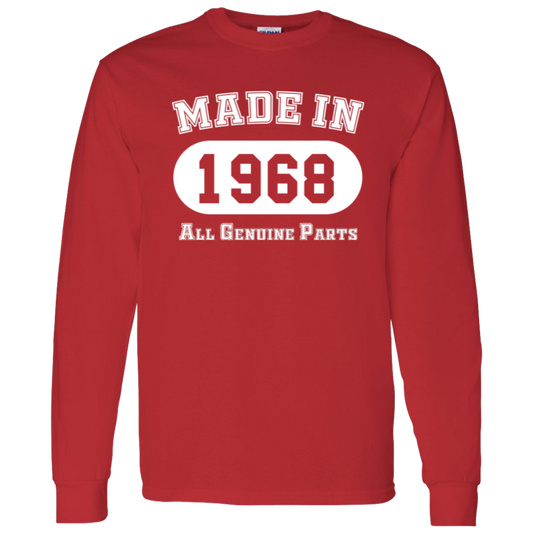 Made In 1968 All Genuine Parts - Long Sleeve Tee