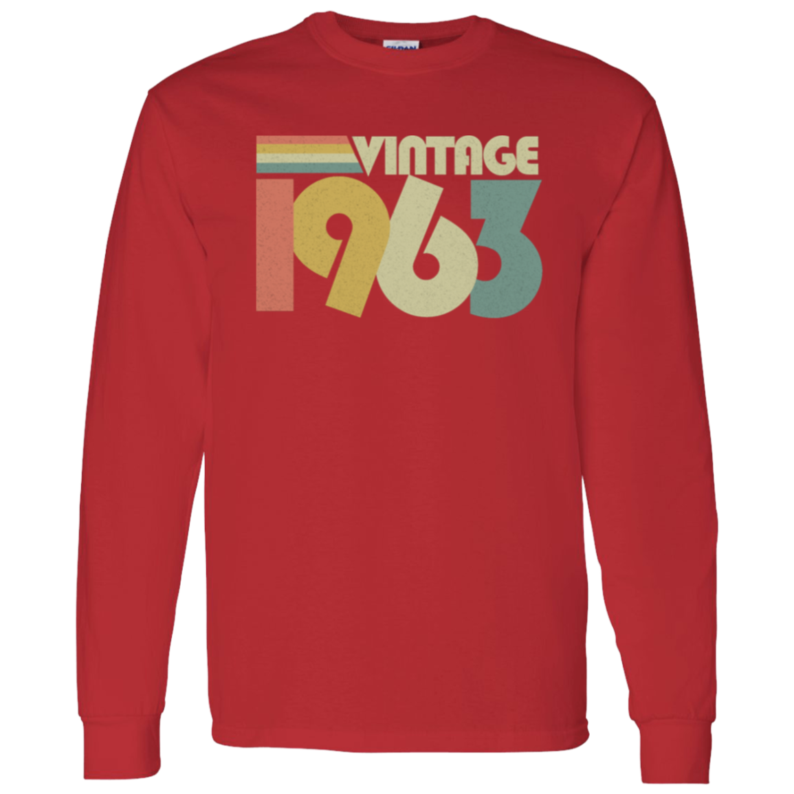 Retro Vintage 1963 - Long Sleeve Tee