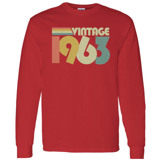 Retro Vintage 1963 - Long Sleeve Tee