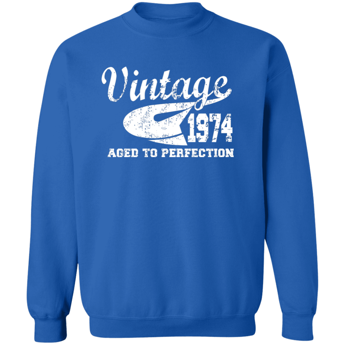 Vintage 1974 Aged To Perfection - Sweatshirt