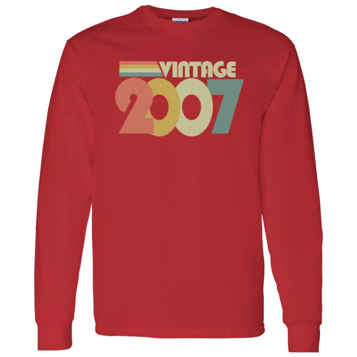 Retro Vintage 2007 - Long Sleeve Tee