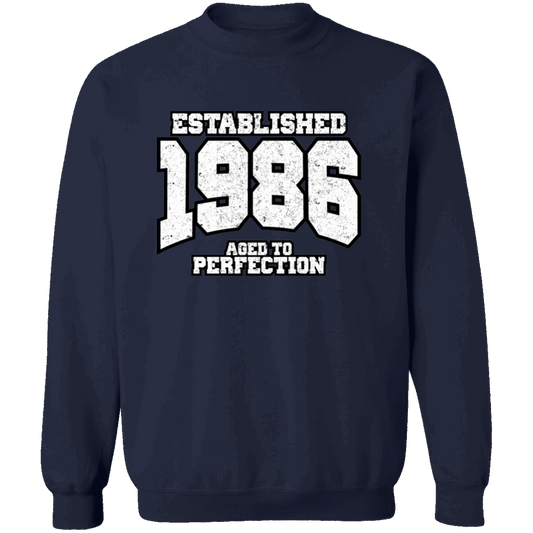 Established 1986 Aged To Perfection - Sweatshirt