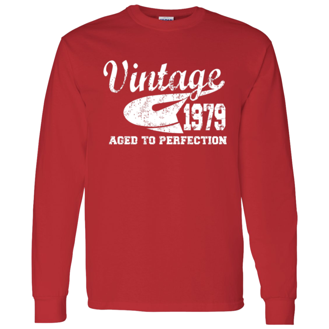 Vintage 1979 Aged To Perfection - Long Sleeve Tee