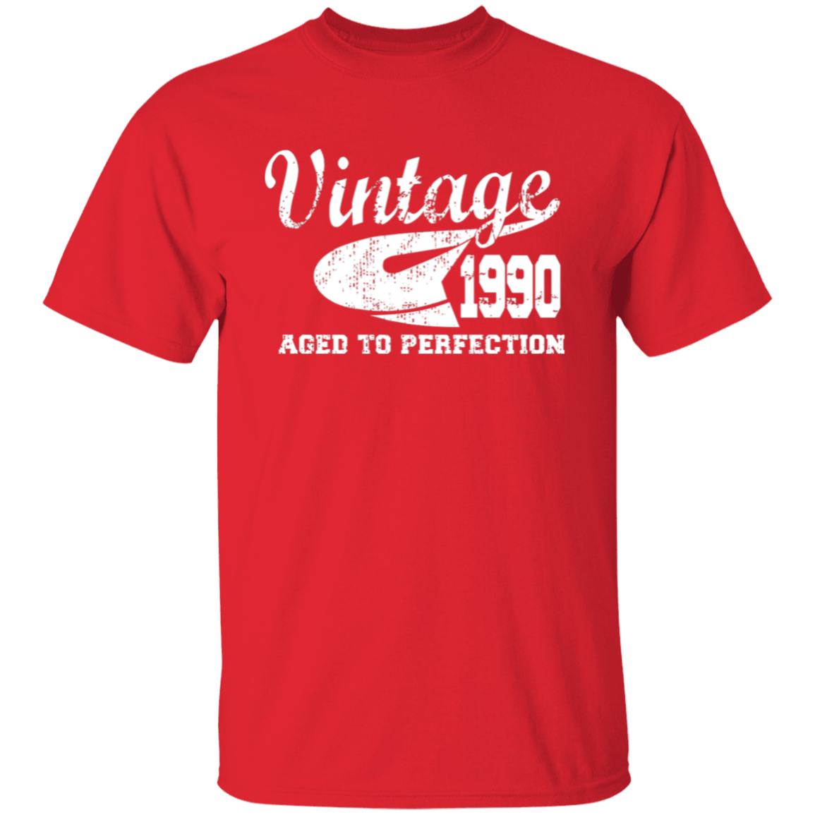 Vintage 1990 Aged To Perfection - T Shirt