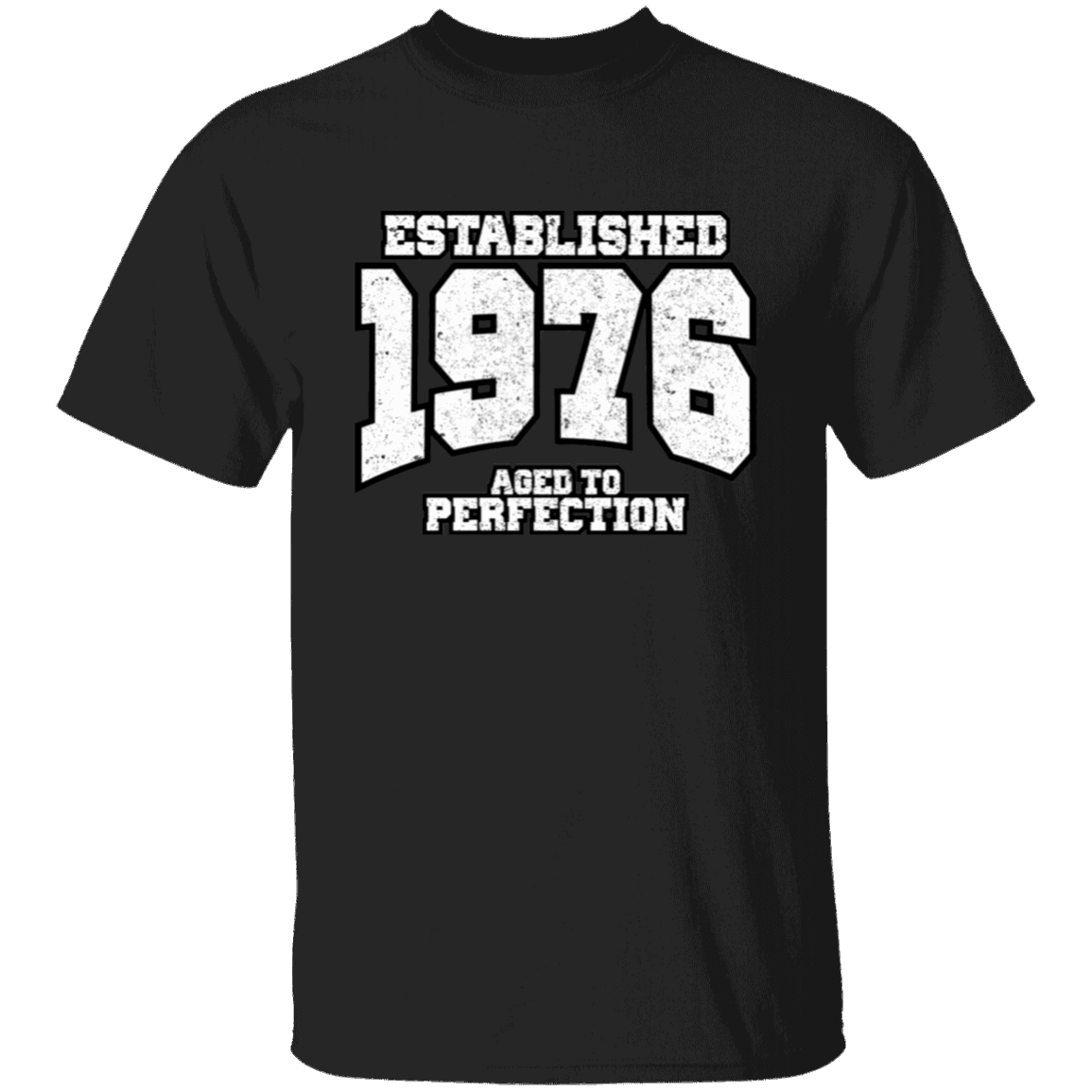 Established 1976 Aged To Perfection - T Shirt