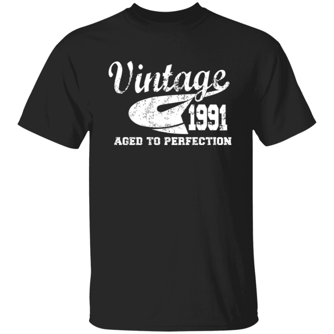 Vintage 1991 Aged To Perfection - T Shirt