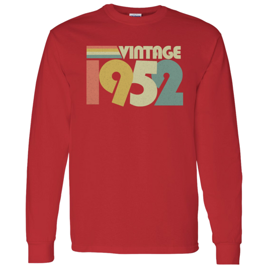 Retro Vintage 1952 - Long Sleeve Tee